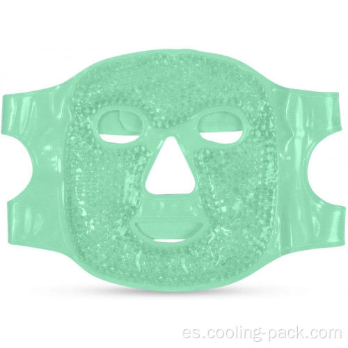 Máscara de gel de enfriamiento de PVC para la cara